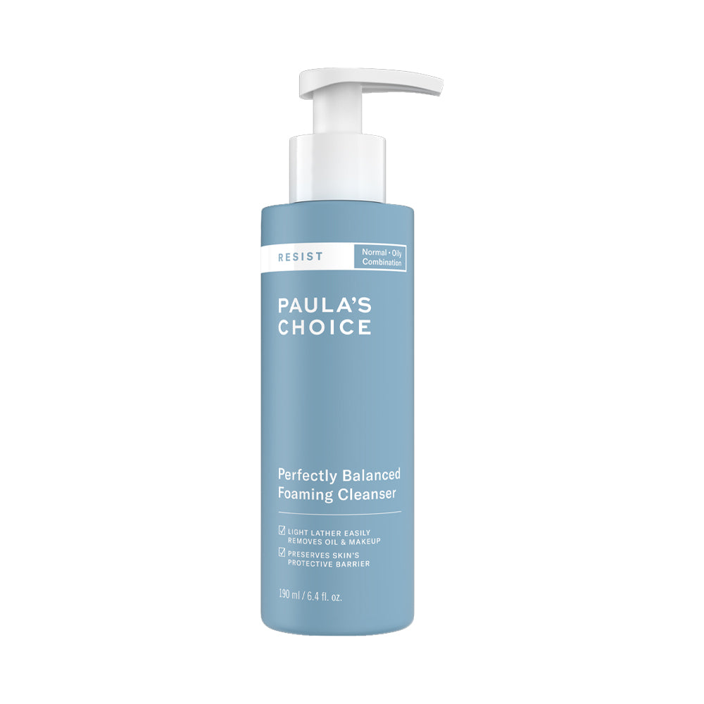 PAULAS CHOICE PERFECTLY BALANCED FOAMING CLEANSER (NORMAL.OI | Best Price in Pakistan original skincare product Pakistan Main image