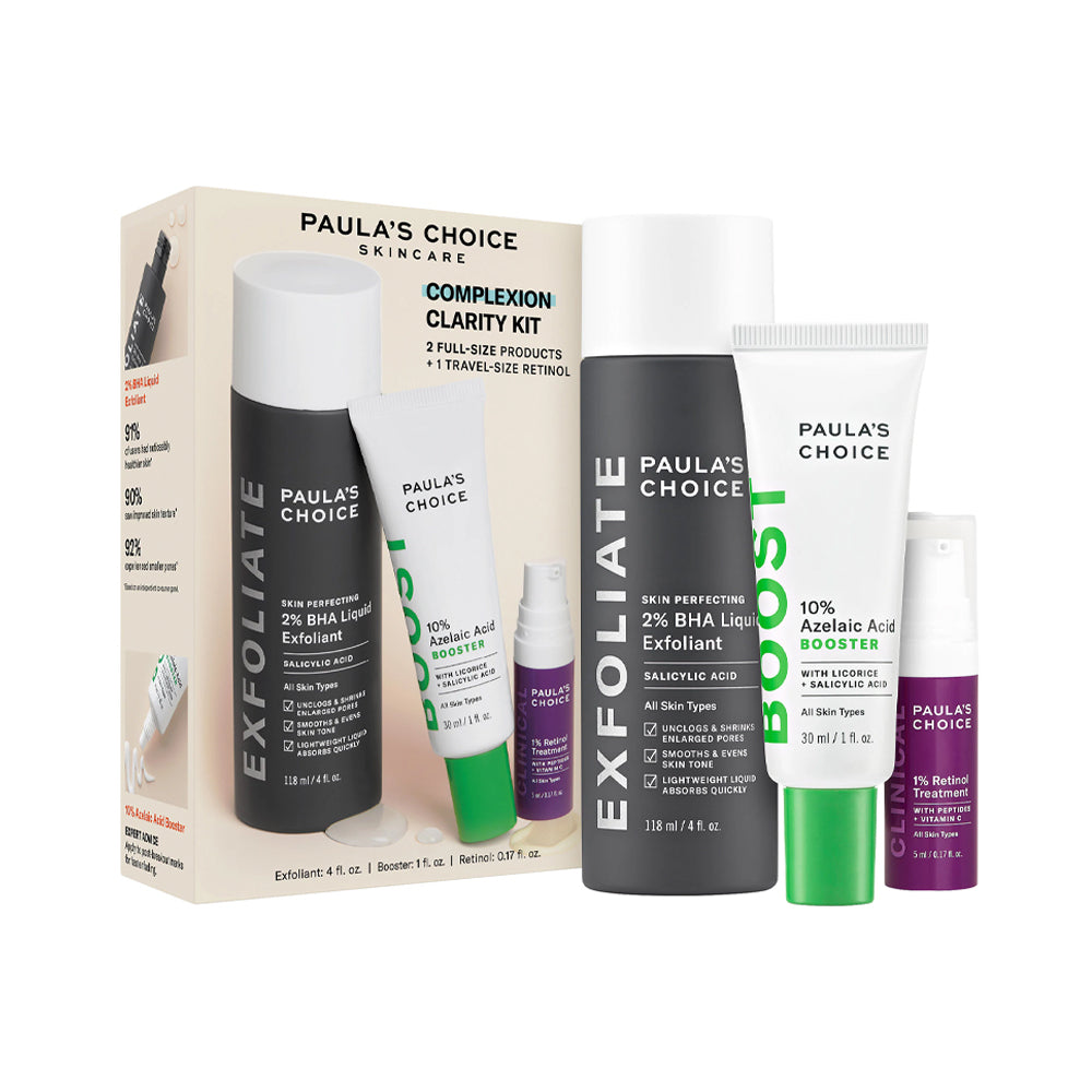 PAULAS CHOICE SKIN CARE COMPLEXION CLARITY KIT 2 FULL SIZE P | Best Price in Pakistan original skincare product Pakistan Main image