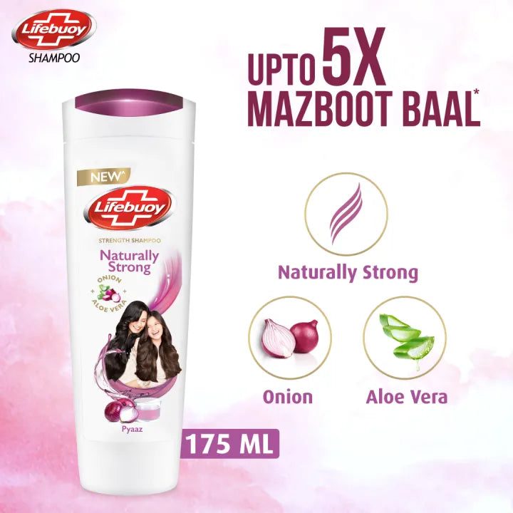 Lifebuoy | Shampoo Naturally Strong 175Ml | Best Price in Pakistan original skincare product Pakistan Main image