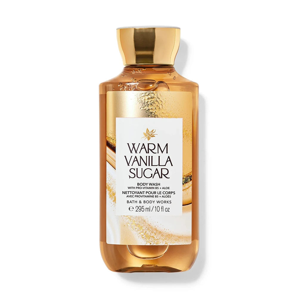 Bath & Body Works | Body Wash | Warm Vanilla Sugar 295ml | Best Price in Pakistan original skincare product Pakistan