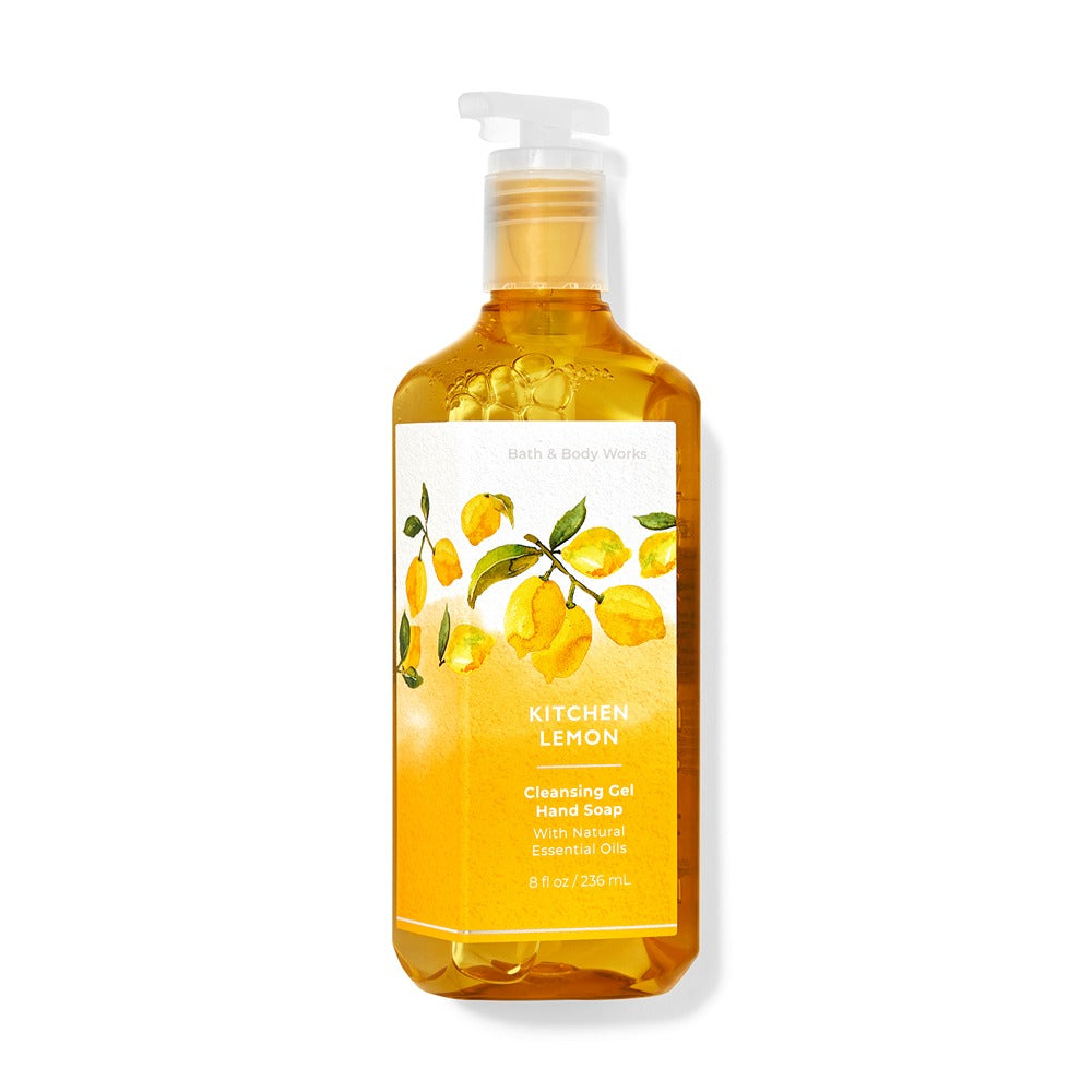 Bath & Body Works | Cleansing Gel Hand Soap | Kitchen Lemon 236ml | Best Price in Pakistan original skincare product Pakistan مرکزی تصویر