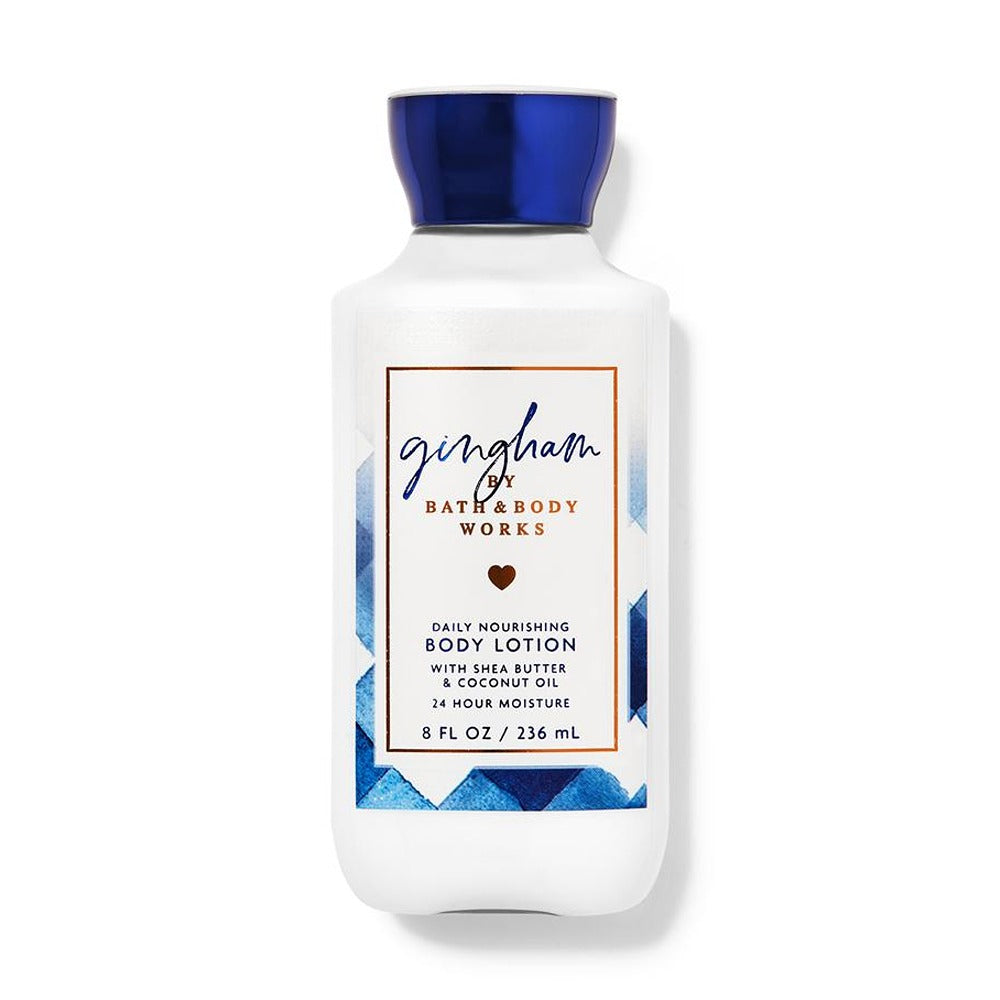 Bath & Body Works | Body Lotion | Gingham 236ml | Best Price in Pakistan original skincare product Pakistan مرکزی تصویر