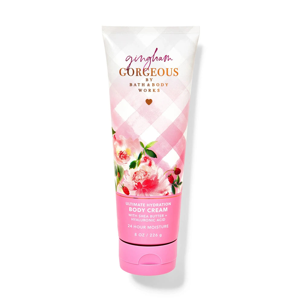Bath & Body Works | Body Cream | Gingham Gorgeous 226g | Best Price in Pakistan original skincare product Pakistan مرکزی تصویر