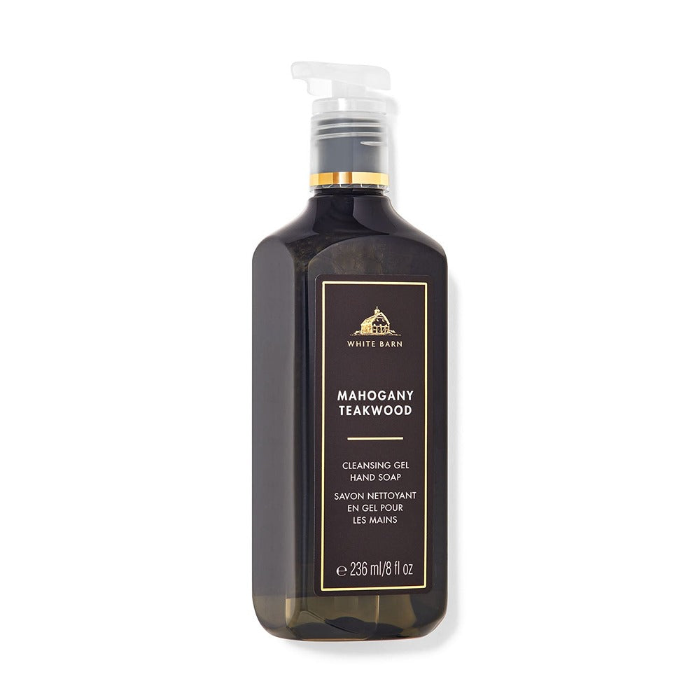 Bath & Body Works | Cleansing Gel Hand Soap | Mahogany Teakwood 236ml | Best Price in Pakistan original skincare product Pakistan Main image