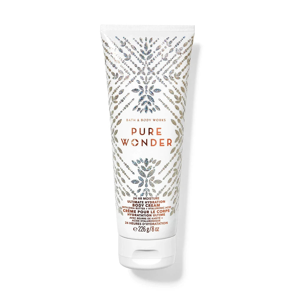 Bath & Body Works | Body Cream | Pure Wonder 226g | Best Price in Pakistan original skincare product Pakistan مرکزی تصویر