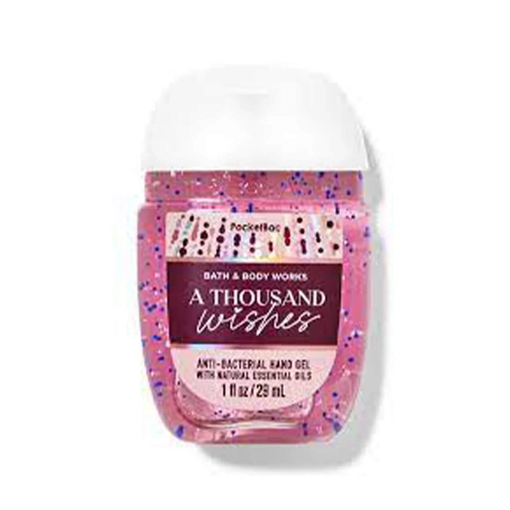 Bath & Body Works | PocketBac Hand Sanitizer | A Thousand Wishes 29ml | Best Price in Pakistan original skincare product Pakistan مرکزی تصویر