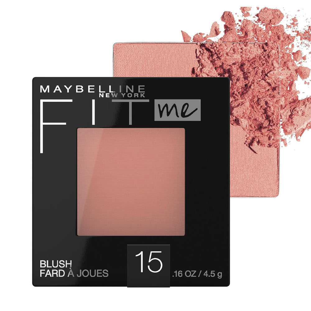 MAYBELLINE FIT ME BLUSH ON NUDE 15 4.5 GM | Best Price in Pakistan original skincare product Pakistan