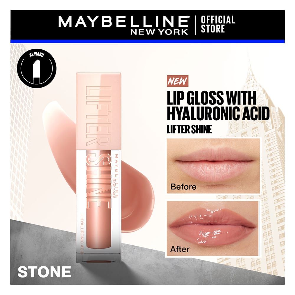 Maybelline | Lifter Gloss Hydrating Lip Gloss | 008 Stone | Best Price in Pakistan original skincare product Pakistan