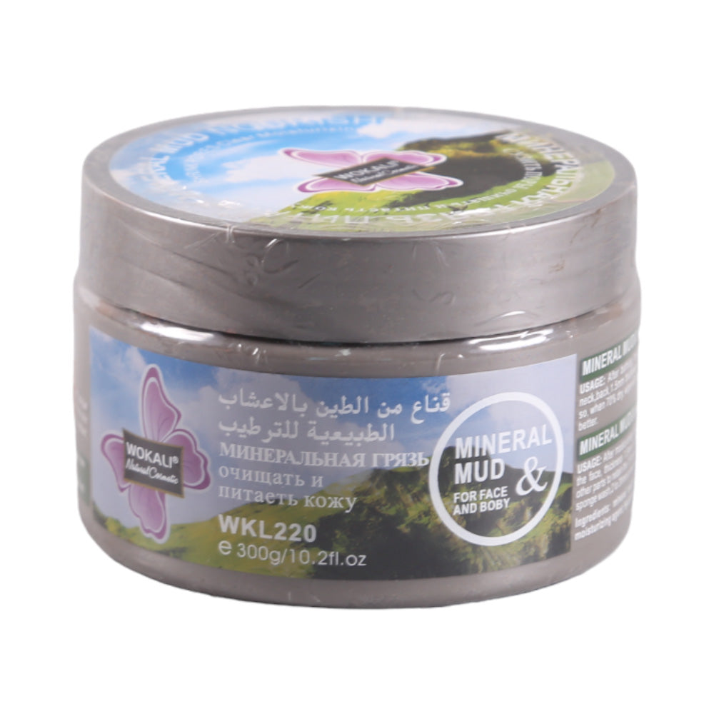 WOKALI FACE MUD MINERAL NOURISHMENT WKL 220 300 GM | Best Price in Pakistan original skincare product Pakistan مرکزی تصویر