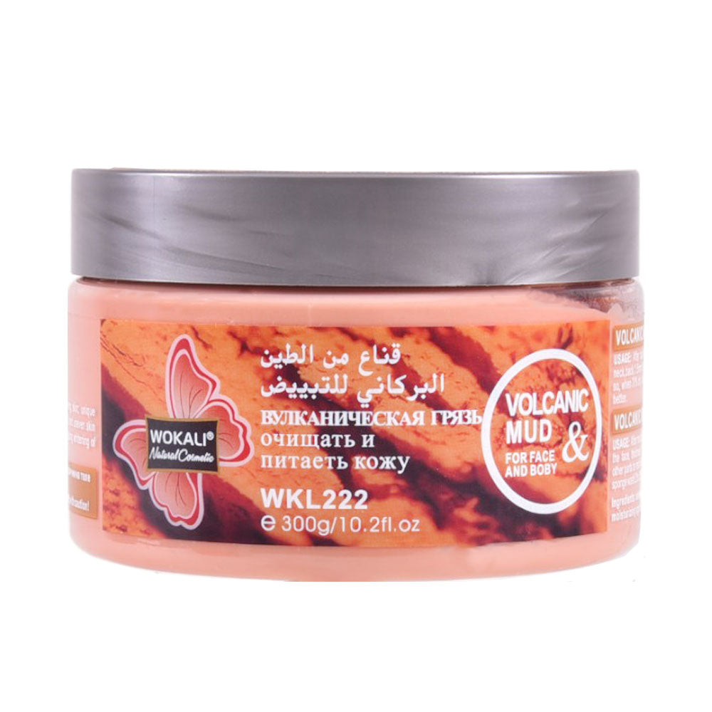 WOKALI FACE MUD VOLCANIC WHITE WKL 222 300 GM | Best Price in Pakistan original skincare product Pakistan مرکزی تصویر