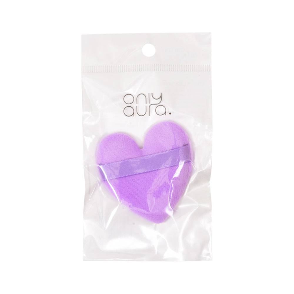 ONLY POWDER PUFF HEART SHAPE 2IN1 PUFF03 | Best Price in Pakistan original skincare product Pakistan Main image