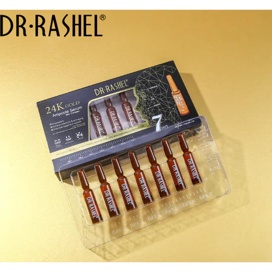 Dr. Rashel 24K Gold Ampoule Serum Skin Complex 7 Days | Best Price in Pakistan original skincare product Pakistan Main image