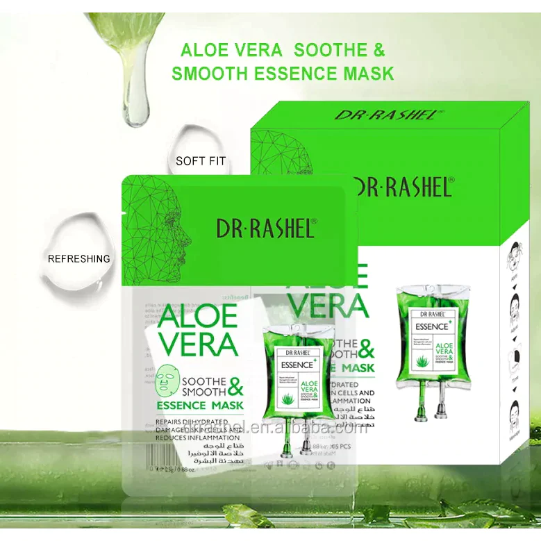 Dr.Rashel Aloe Vera Essence Mask 25G | Best Price in Pakistan original skincare product Pakistan Main image