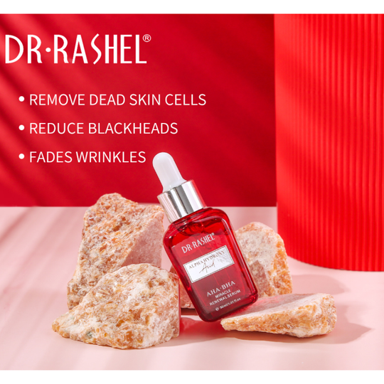 Dr.Rashel Alpha Hydroxy Acid Aha.Bha Miracle Renewal Serum 30Ml | Best Price in Pakistan original skincare product Pakistan