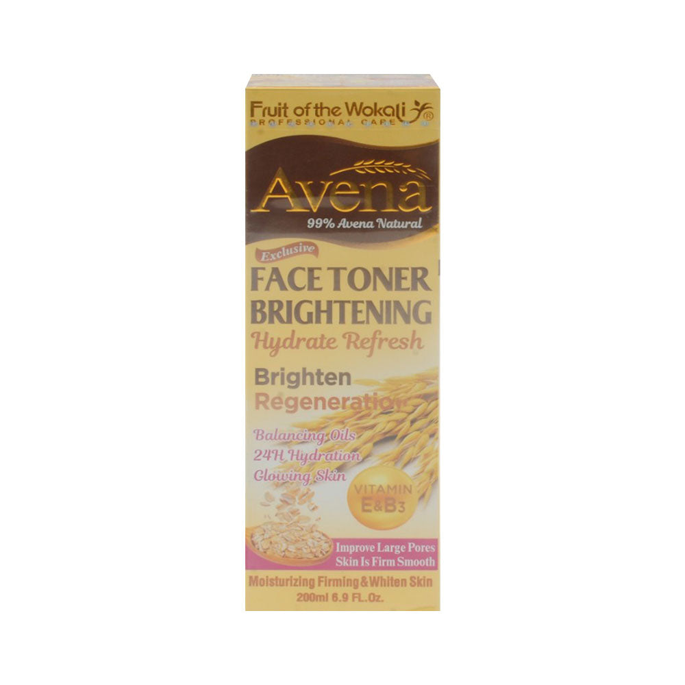 WOKALI AVENA BRIGHTENING FACE TONER 200ML HA-3120 | Best Price in Pakistan original skincare product Pakistan