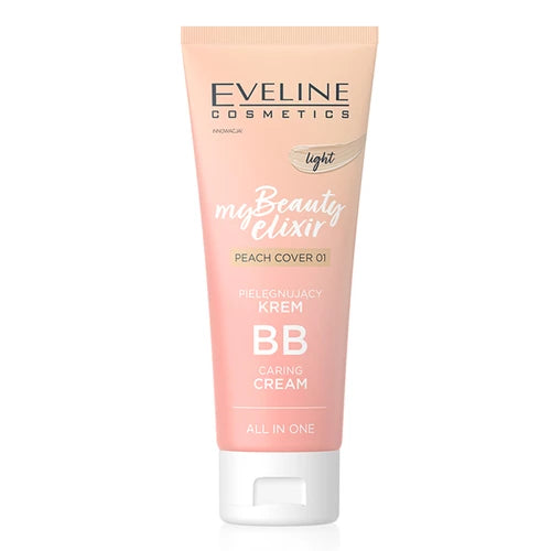 Eveline My Beauty Elixir BB Cream All In One Peach Cover Light 01 | 30ml | Best Price in Pakistan original skincare product Pakistan مرکزی تصویر