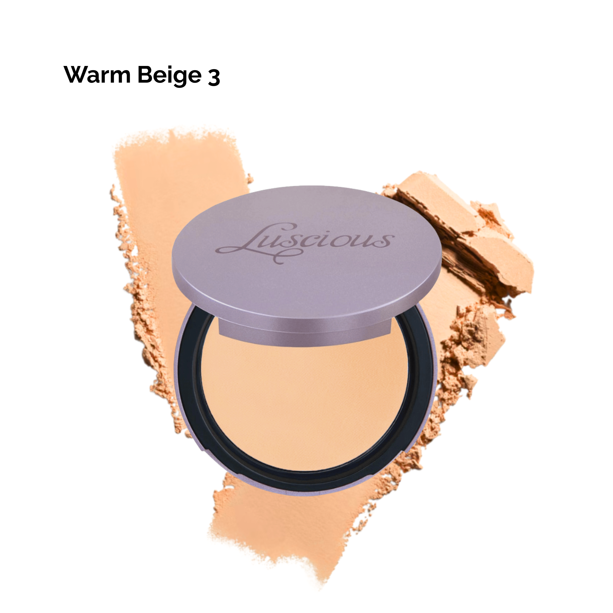 Luscious | Softlight Powder Foundation | Warm Beige 3 | Best Price in Pakistan original skincare product Pakistan