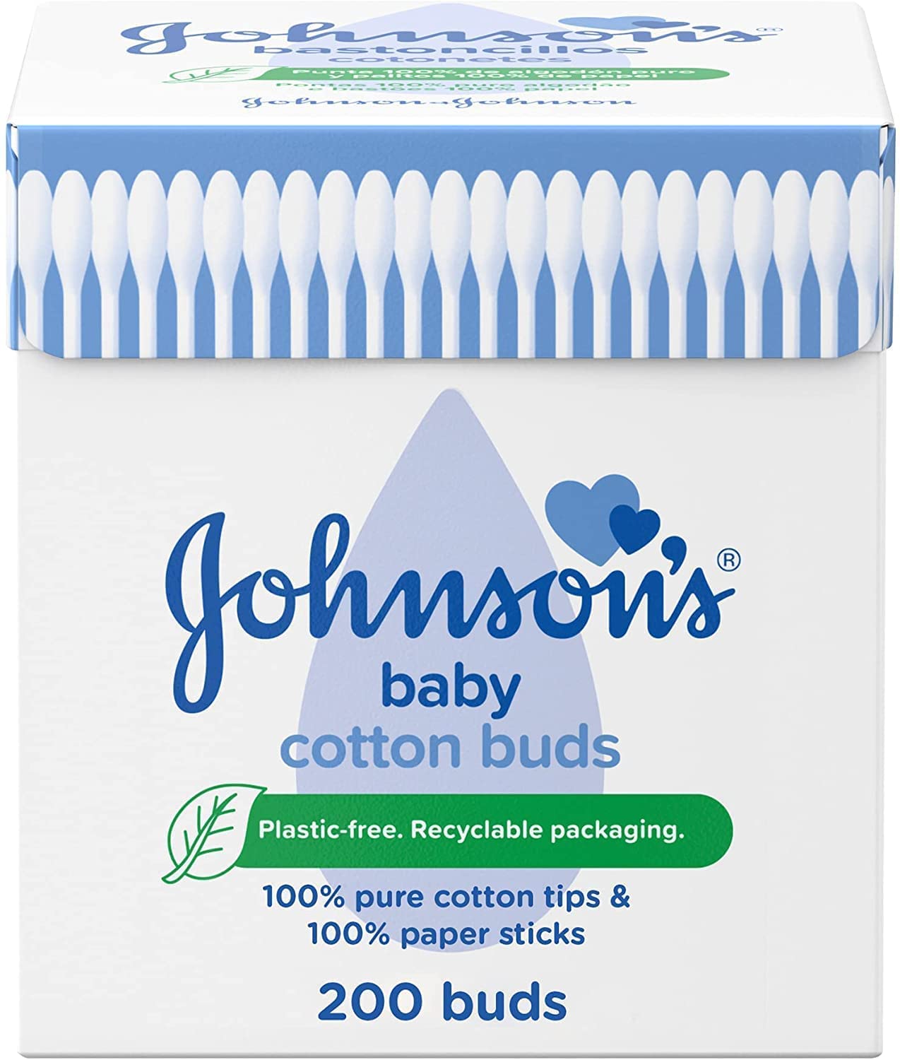 Johnsons Cotton Buds 200's | Best Price in Pakistan original skincare product Pakistan