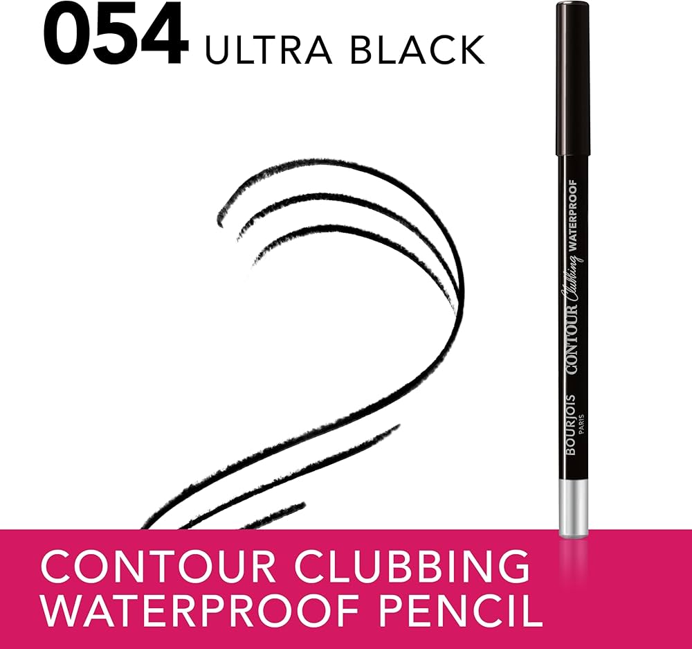 Bourjois | Contour Clubbing Waterproof Eye Pencil | 054 Ultra Black | Best Price in Pakistan original skincare product Pakistan