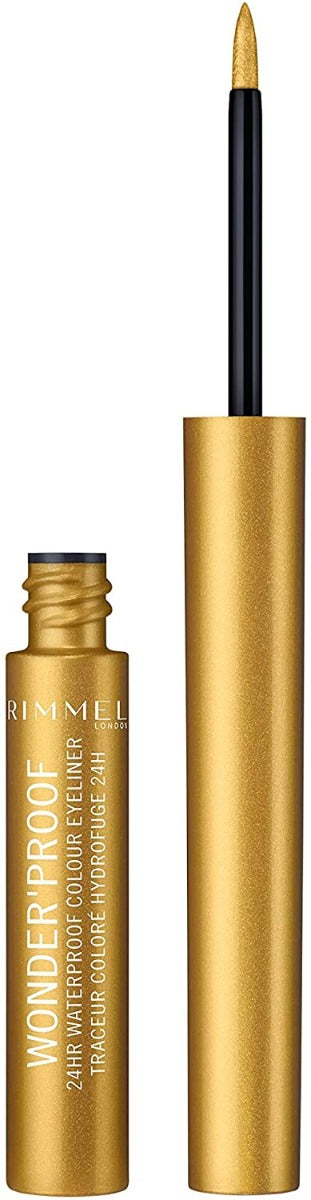 Rimmel London | Wonder Waterproof Eyeliner 007 Shiny Gold | Best Price in Pakistan original skincare product Pakistan