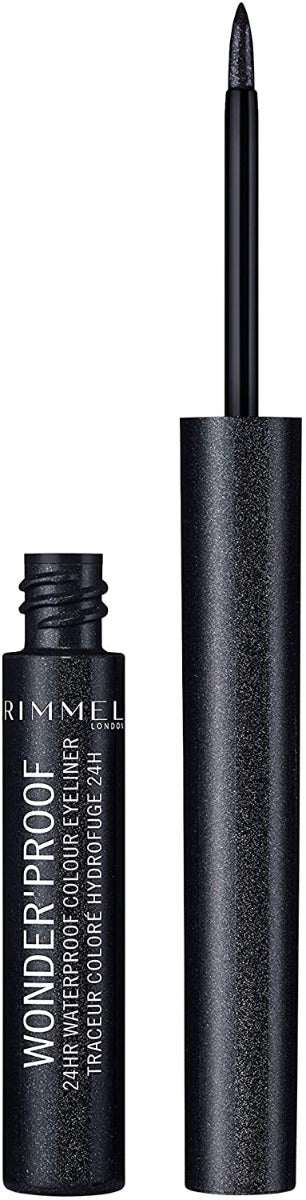 Rimmel London | Wonder Waterproof Eyeliner 006 Sparkly Anthracite | Best Price in Pakistan original skincare product Pakistan Main image