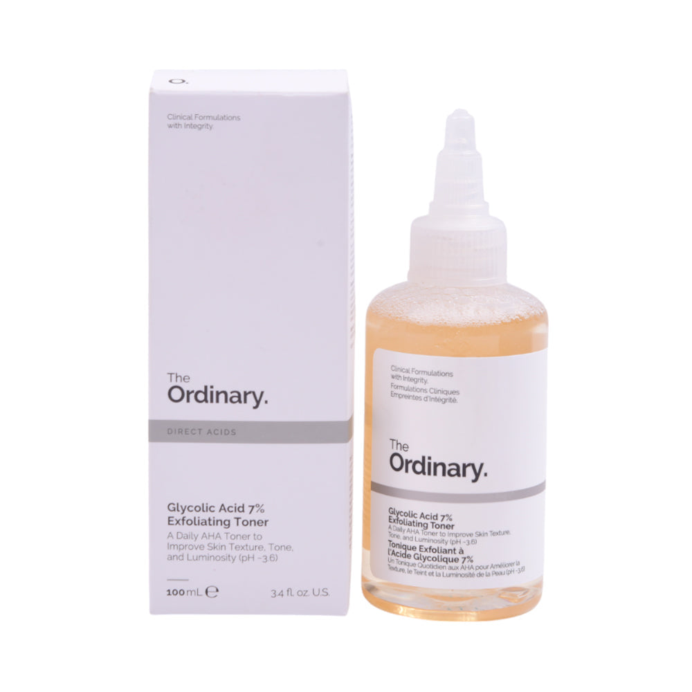 THE ORDINARY GLYCOLIC ACID 7% EXFOLIATING TONER 100ML | Best Price in Pakistan original skincare product Pakistan مرکزی تصویر