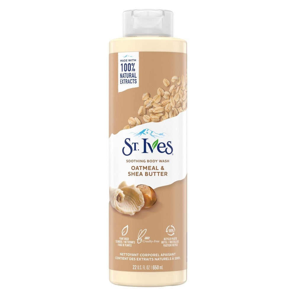 St.Ives | Oatmeal & Shea Butter Body Wash | 650ml | Best Price in Pakistan original skincare product Pakistan مرکزی تصویر