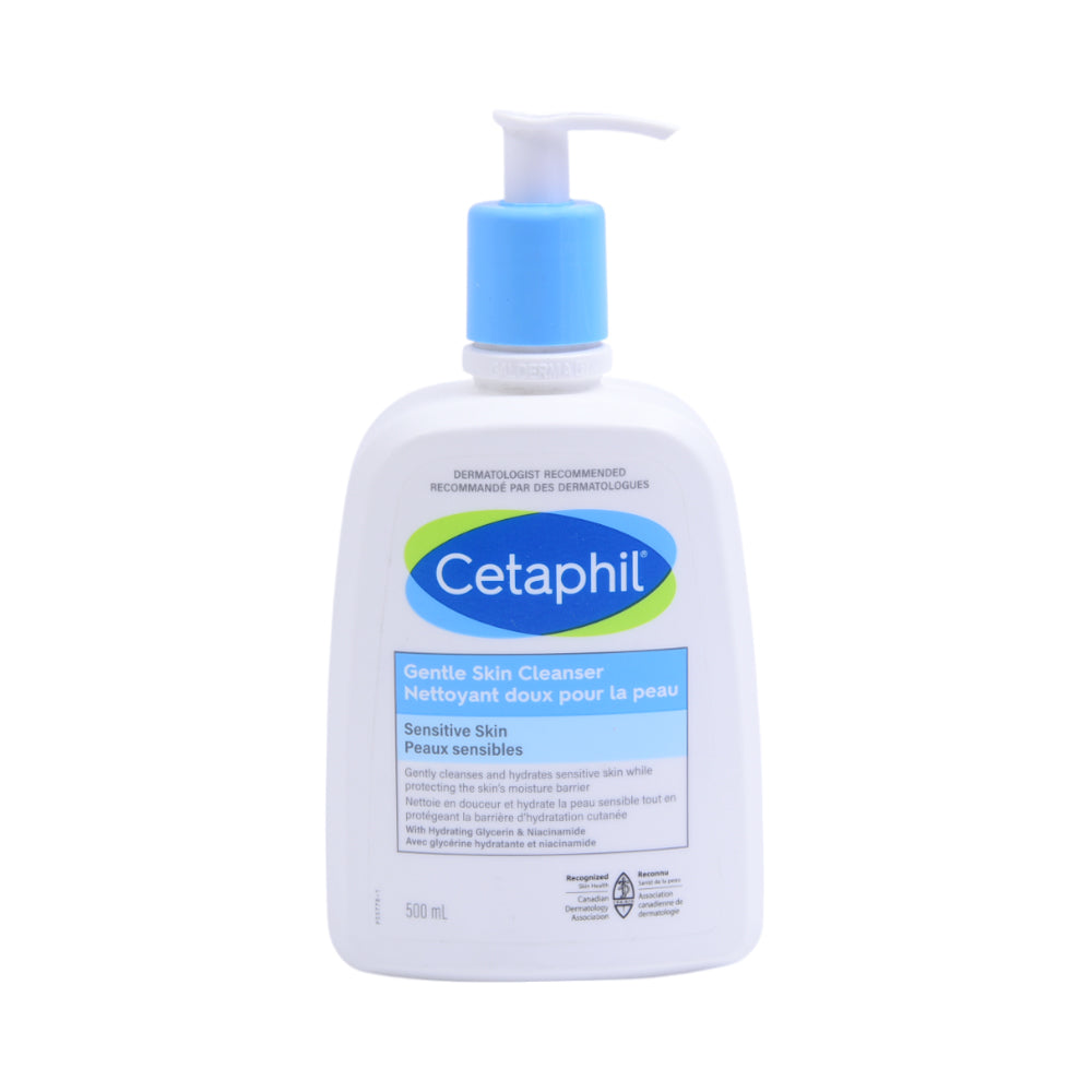 CETAPHIL GENTLE SKIN CLEANSER 500ML | Best Price in Pakistan original skincare product Pakistan مرکزی تصویر