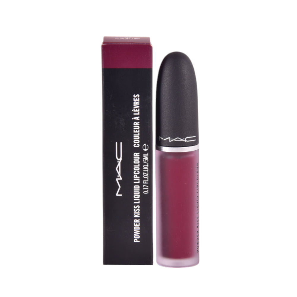 MAC POWDER KISS LIQUID LIPCOLOR 983 (BURNING LOVE) 5ML | Best Price in Pakistan original skincare product Pakistan