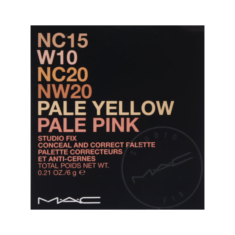 MAC CONCEAL AND CORRECT PALETTE LIGHT 6G | Best Price in Pakistan original skincare product Pakistan