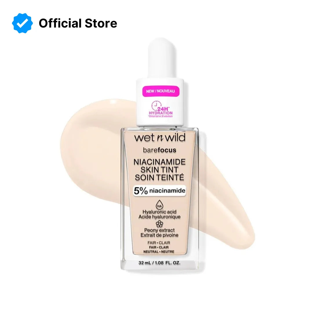 Wet n Wild Bare Focus Niacinamide Skin Tint | Fair Clear | Best Price in Pakistan original skincare product Pakistan Main image