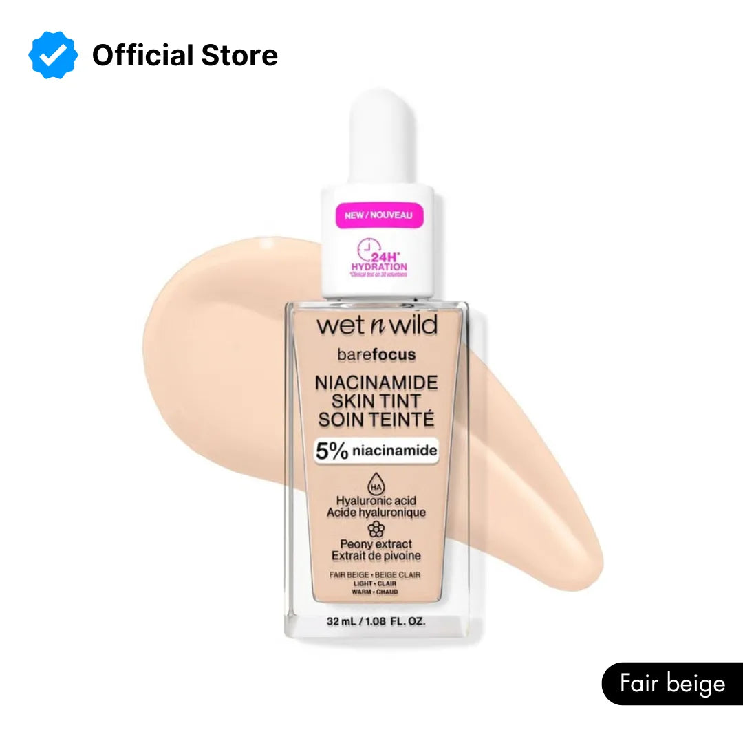 Wet n Wild Bare Focus Niacinamide Skin Tint | Fair Beige | Best Price in Pakistan original skincare product Pakistan Main image