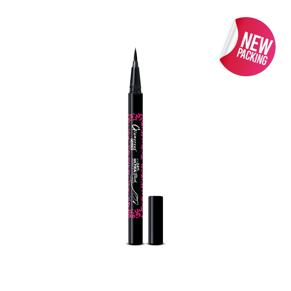 Glamorous Face | Ultra Marker Eyeliner | Black | Best Price in Pakistan original skincare product Pakistan