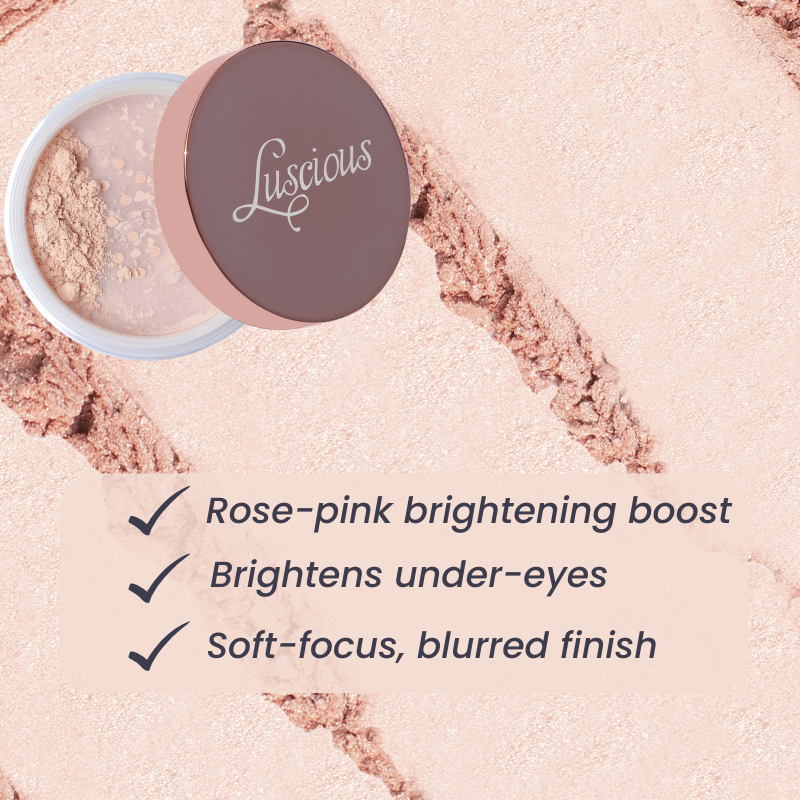 Luscious | Softlight Brightening Face Powder | Peach | Best Price in Pakistan original skincare product Pakistan