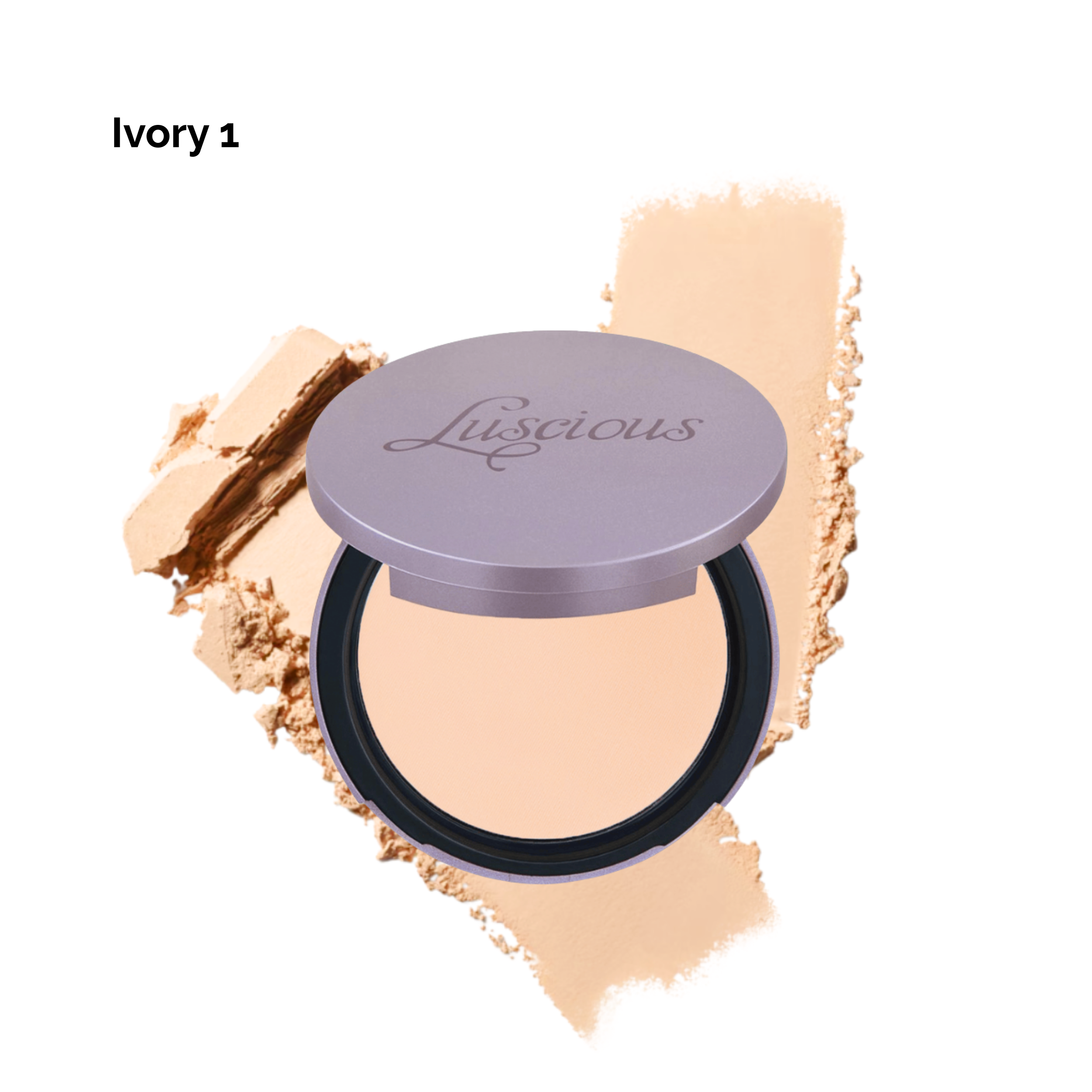 Luscious | Softlight Powder Foundation | Ivory 1 | Best Price in Pakistan original skincare product Pakistan Main image