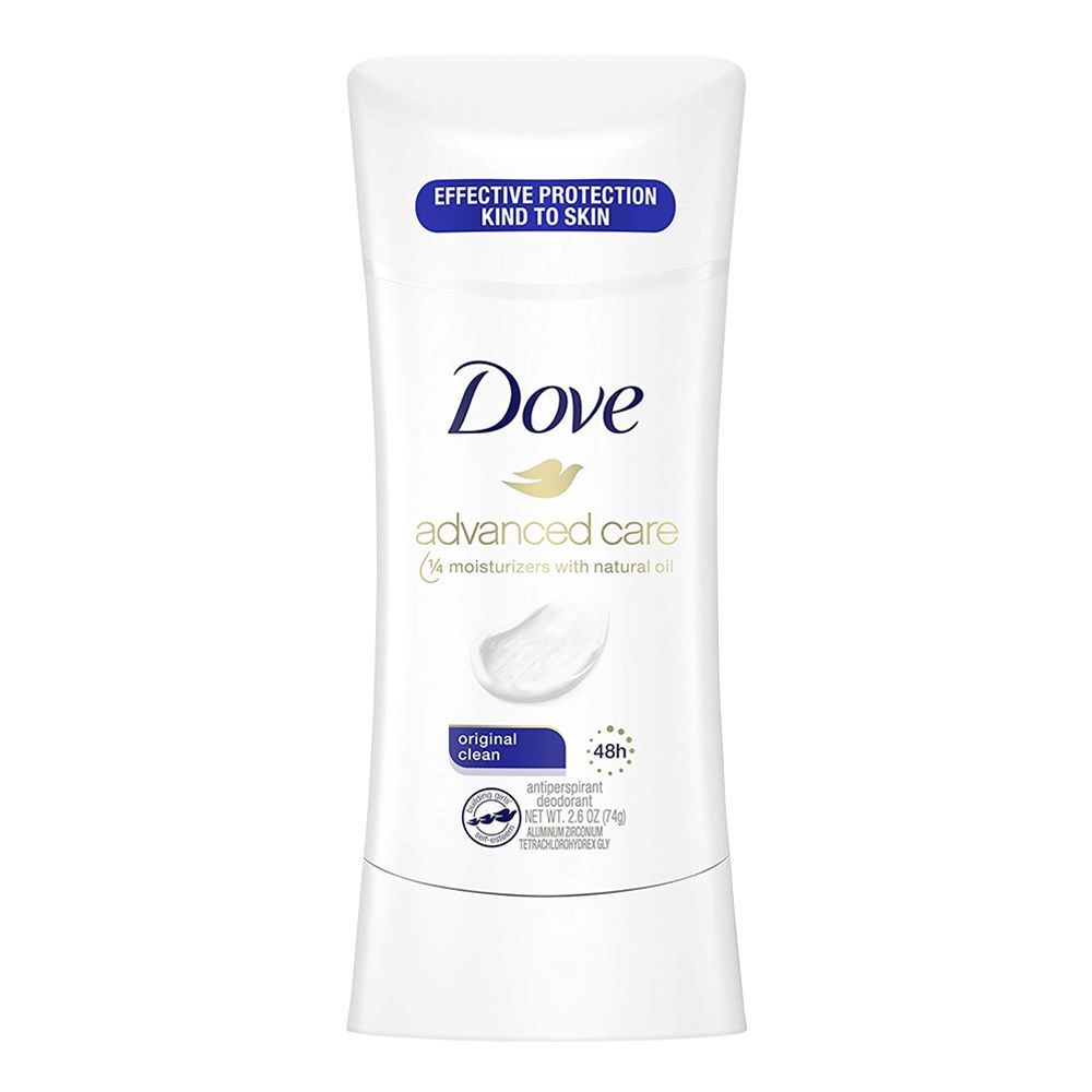 Dove | Advanced Original Clean Deodorant Stick | 74g | Best Price in Pakistan original skincare product Pakistan