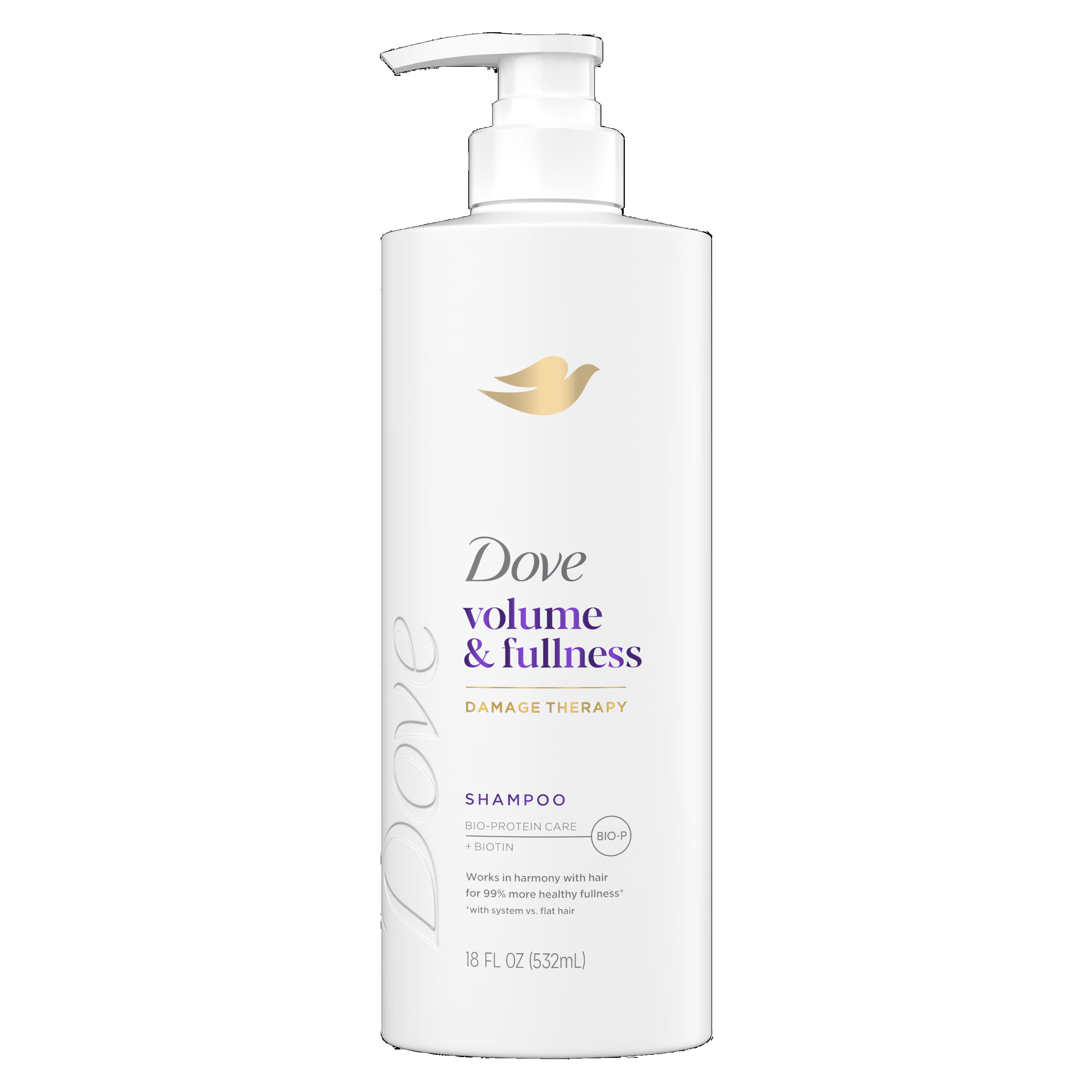 Dove | Volume Fullness Shampoo | 532ml | Best Price in Pakistan original skincare product Pakistan مرکزی تصویر