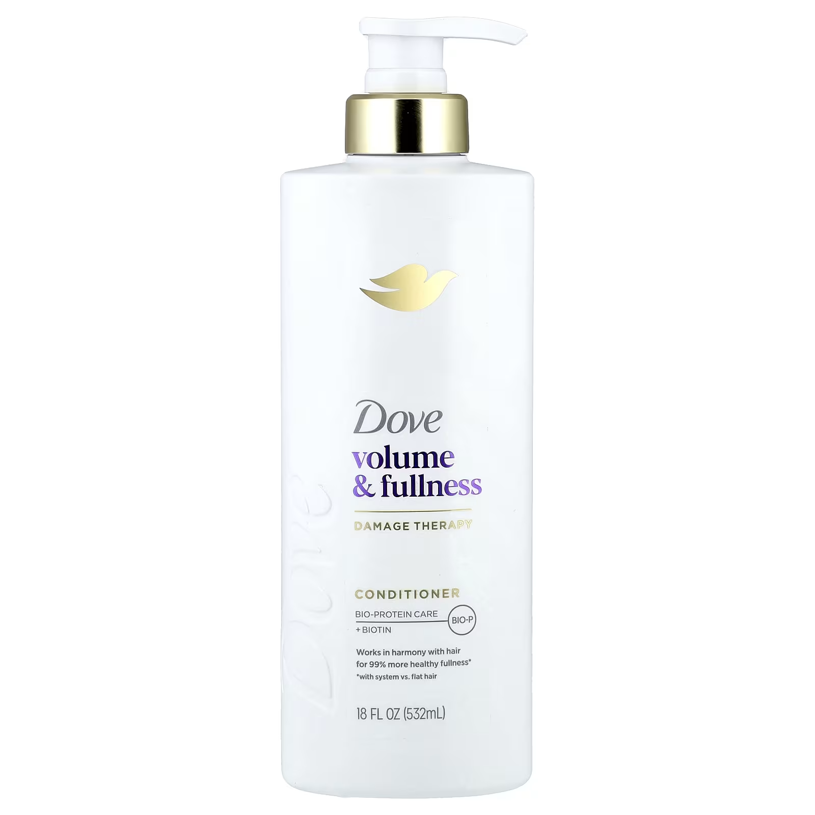 Dove | Volume Fullness Conditioner | 532ml | Best Price in Pakistan original skincare product Pakistan مرکزی تصویر