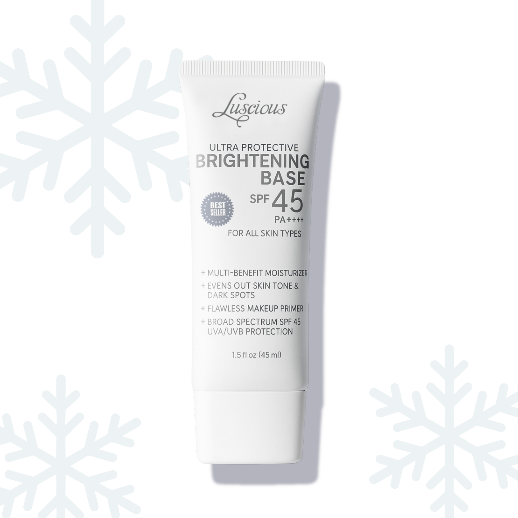 Luscious | Brightening Base SPF 45 | Best Price in Pakistan original skincare product Pakistan