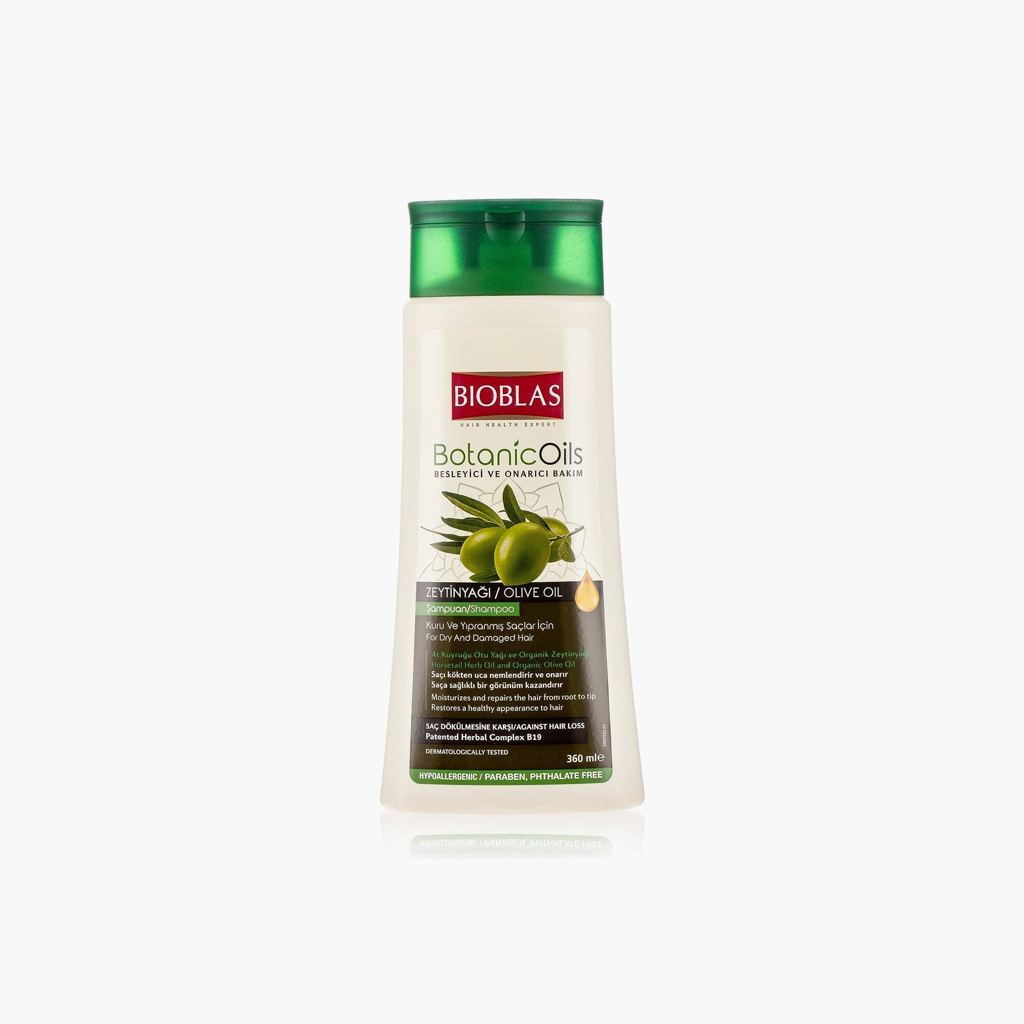 Bioblas Botanic Oils Olive Oil Shampoo 360Ml | Best Price in Pakistan original skincare product Pakistan Main image