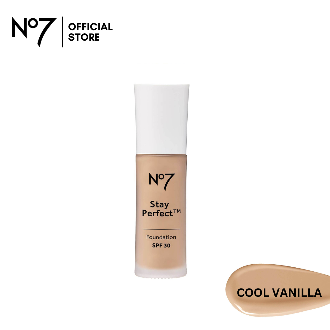 No7 Stay Perfect Foundation | Cool Vanila | Best Price in Pakistan original skincare product Pakistan Main image