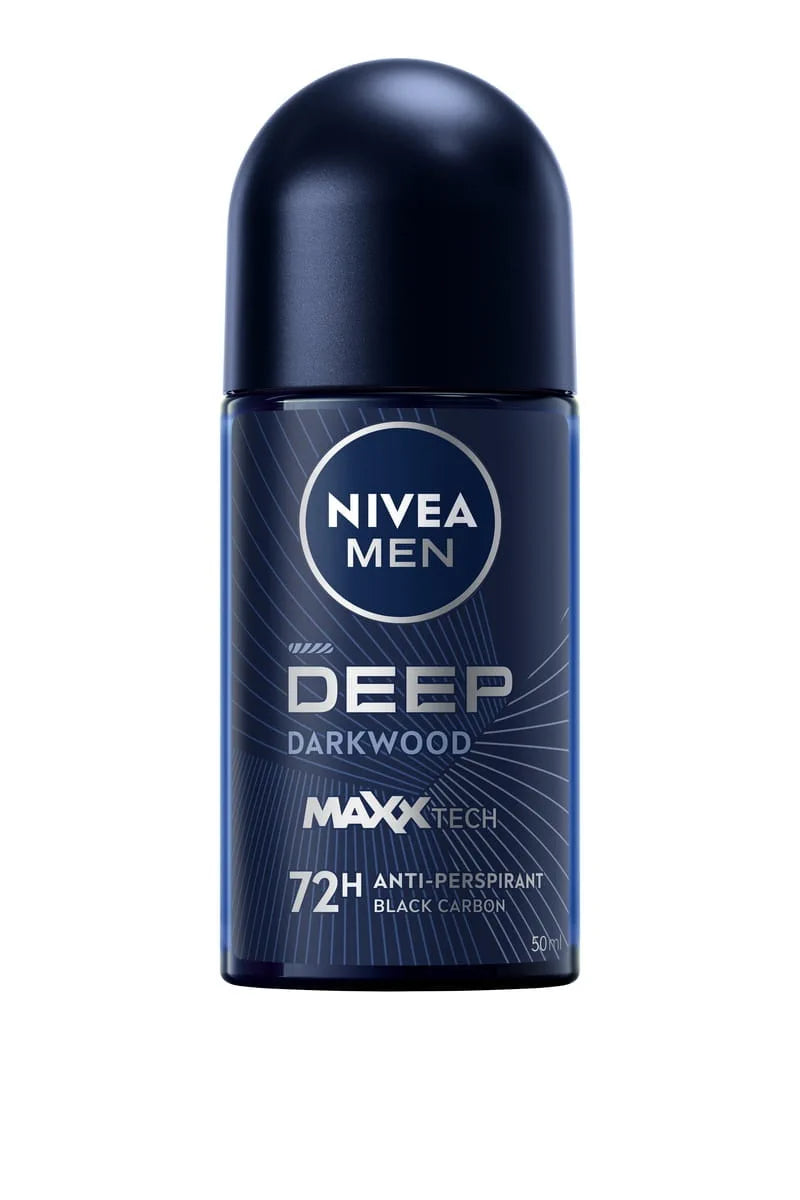 Nivea | Deodorant Roll On Men Deep Dark Wood | 25Ml | Best Price in Pakistan original skincare product Pakistan