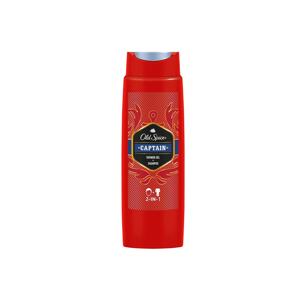 Old Spice Shower Gel+ Shampoo 2In1 Captain 250Ml | Best Price in Pakistan original skincare product Pakistan