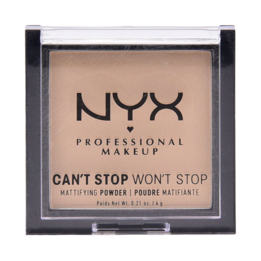 NYX CANT STOP MATTIFYING POWDER M01 FAIR 6G | Best Price in Pakistan original skincare product Pakistan Main image