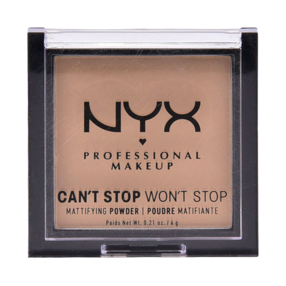 NYX CANT STOP MATTIFYING POWDER M02 LIGHT 6G | Best Price in Pakistan original skincare product Pakistan