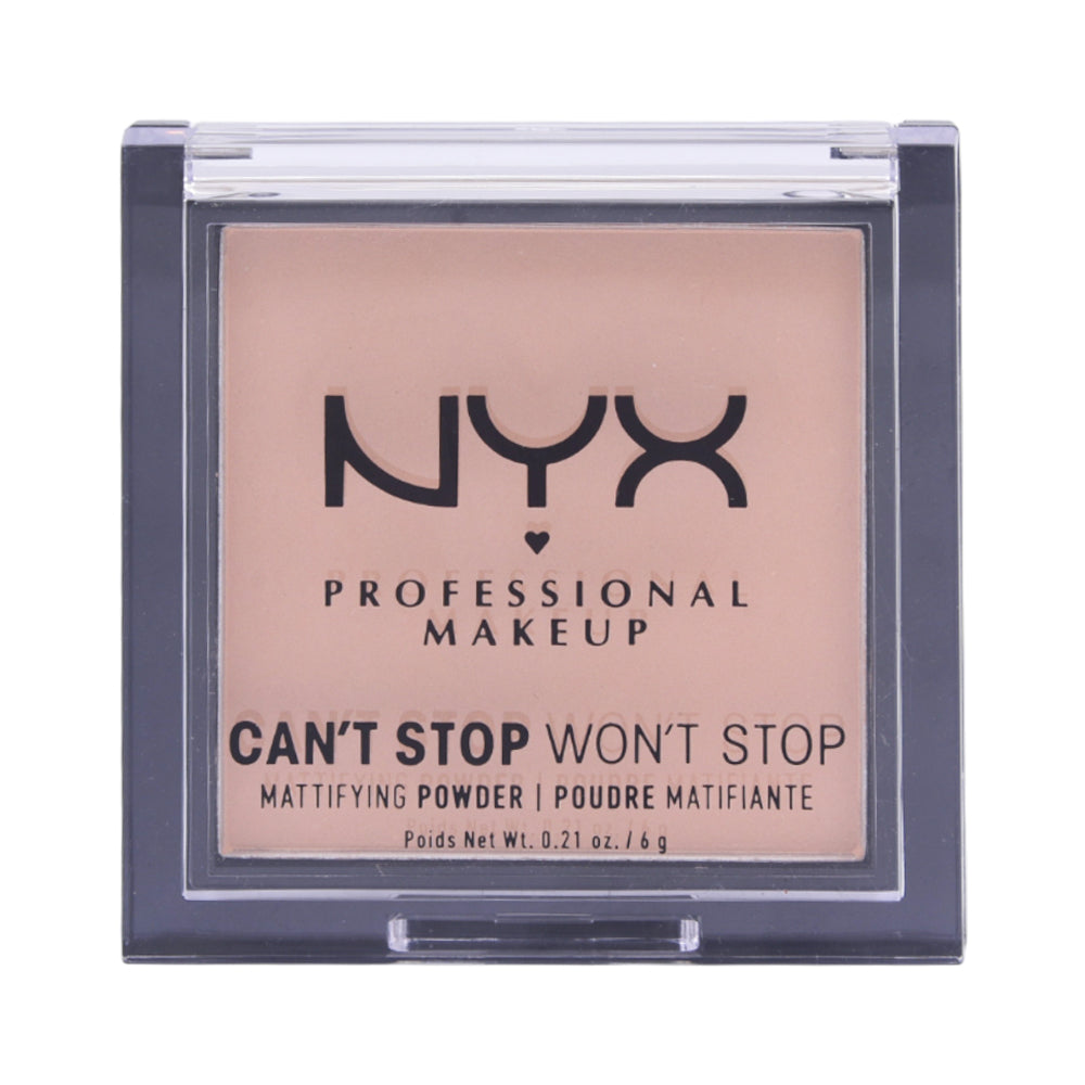 NYX CANT STOP MATTIFYING POWDER M04 MEDIUM 6G | Best Price in Pakistan original skincare product Pakistan Main image