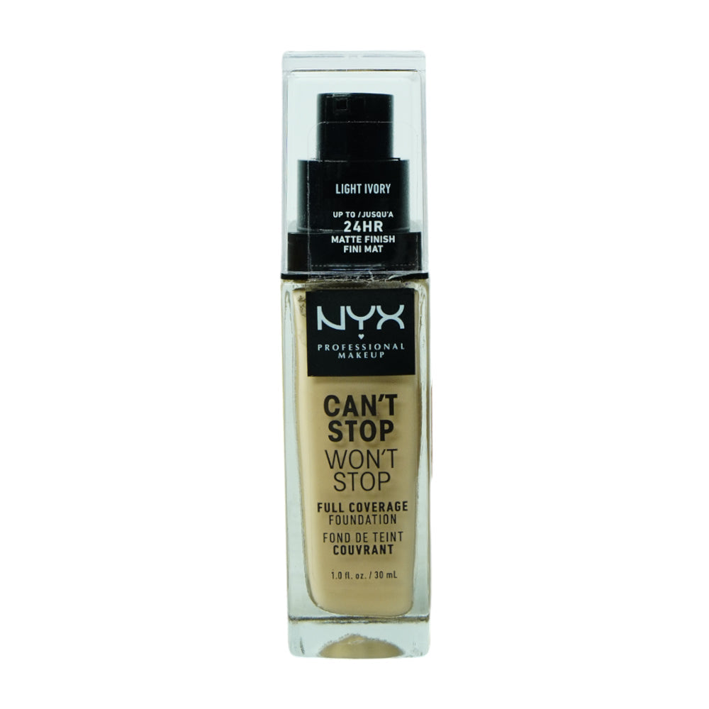 NYX CANT STOP WONT STOP FULL COVERAGE FOUNDATION (04 LIGHT I | Best Price in Pakistan original skincare product Pakistan Main image