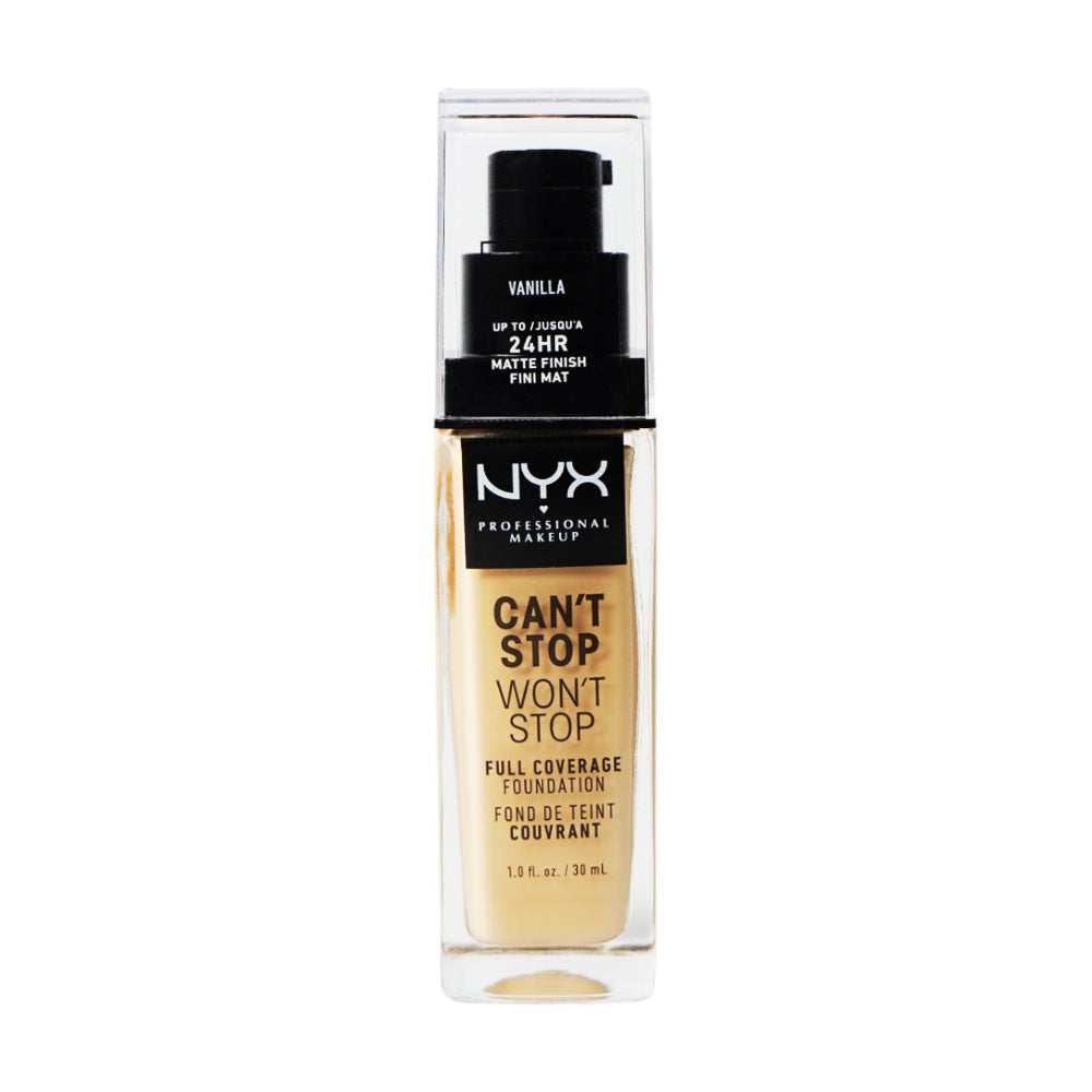 NYX CANT STOP WONT STOP FOUNDATION VANILLA | Best Price in Pakistan original skincare product Pakistan Main image