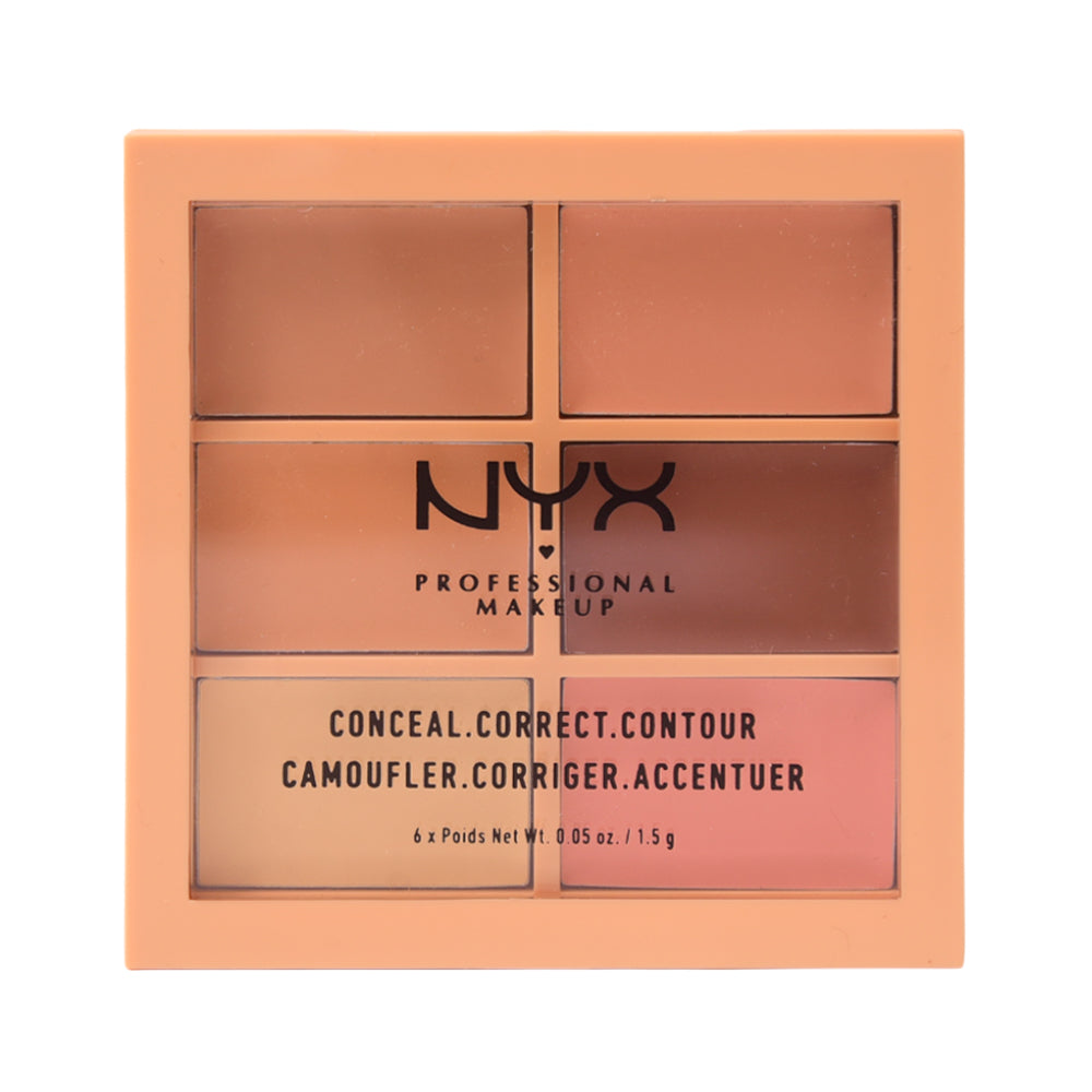 NYX CONCEAL CORRECT CONTOUR 3 CP 01 LIGHT CLAIR 1.5G | Best Price in Pakistan original skincare product Pakistan Main image