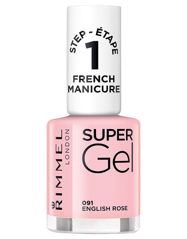 Rimmel London | Super Gel Nail Polish 091-English Rose | Best Price in Pakistan original skincare product Pakistan Main image